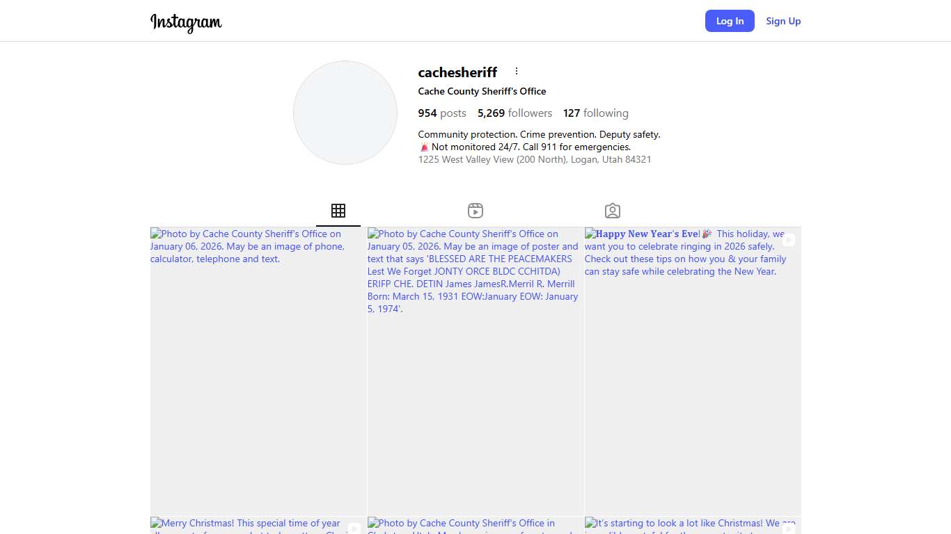 Cache County Sheriff's Office (@cachesheriff) • Instagram photos and videos