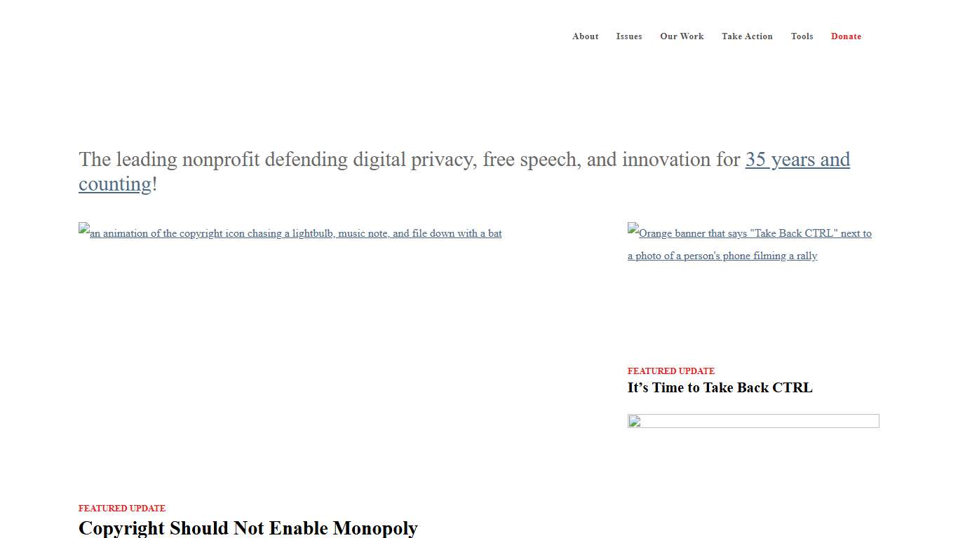 Electronic Frontier Foundation Defending your rights in the digital world
